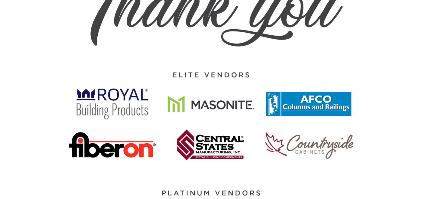 Thank you to our 2019 Elite and Platinum vendors!