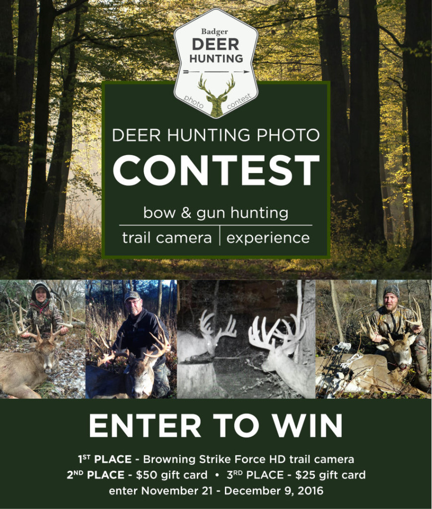 Badger deer hunting photo conttest