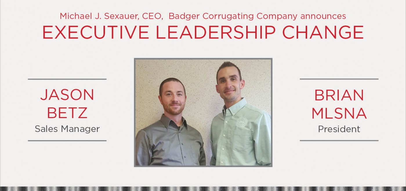 Executive Leadership Change