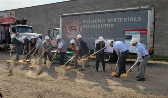 BREAKING GROUND TO EXPAND MILLWORK OPERATIONS