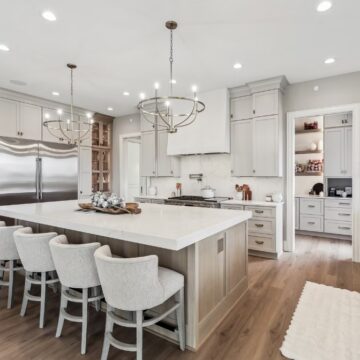 Cabinets, Countertops & Flooring