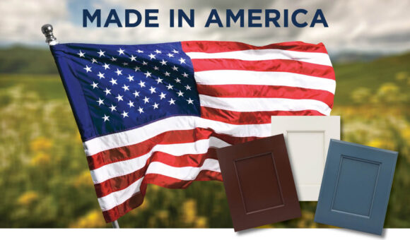 Made in America quality cabinets, vanity tops & closets